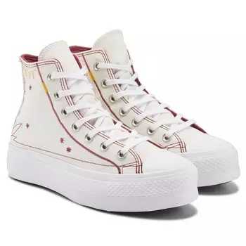 Кеды Chuck Taylor All Star Hi Lift Platform от Converse, bone western stitch