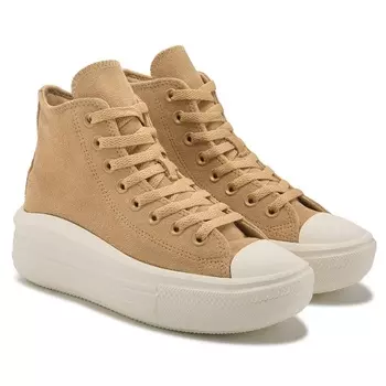 Кеды Chuck Taylor All Star Move High Top Converse, tan suede/egret