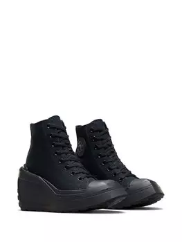 Кеды Converse 110 мм Chuck 70 De Luxe Wedge Hi, черный