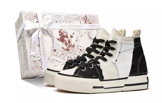 Кеды Converse 1970s Canvas Shoes Unisex High-Top Black White