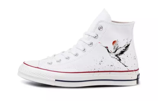 Кеды Converse 1970s Canvas Shoes Unisex High-Top White, белые