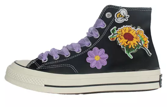 Кеды Converse 1970s Canvas Shoes Unisex High-Top Black White