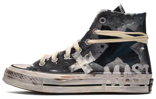 Кеды Converse 1970s Canvas Shoes Unisex High-Top Black, черные