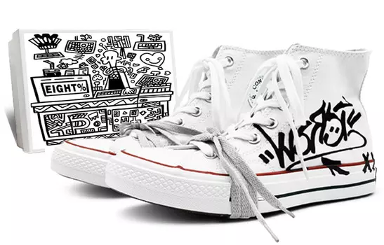 Кеды Converse 1970s Canvas Shoes Unisex High-Top Black White