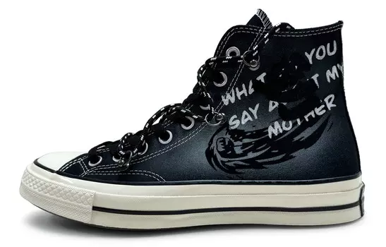 Кеды Converse 1970s Canvas Shoes Unisex High-Top Black, черные