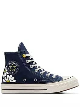 Кеды Converse Chuck 70 Floral, синий