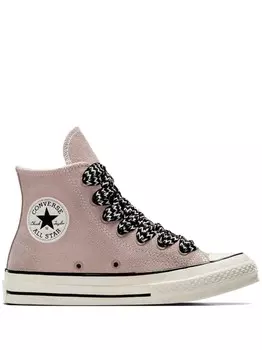 Кеды Converse Chuck 70 Suede, розовый