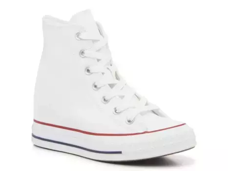 Кеды Converse Chuck Taylor All Star High-Top Wedge Sneaker — женские, белые