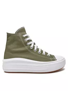 Кеды Converse Chuck Taylor All Star Move Platform A08295C Verde, зеленый