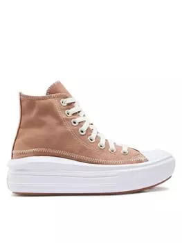 Кеды Converse Chuck Taylor All Star Move, коричневый