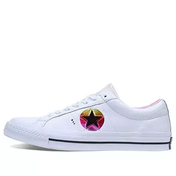 Кеды Converse One Star Chinese New Year 2018 'White Pink' 160340C, белый
