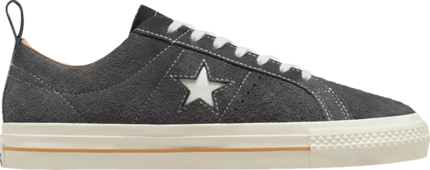 Кеды Converse One Star Pro Vintage Suede Low Cyber Grey Champagne, серый