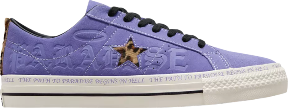 Кеды Converse Sean Pablo x One Star Pro Low Paradise - Wild Lilac, фиолетовый