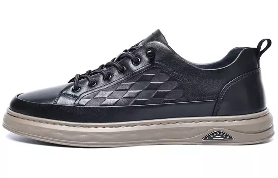 Кеды CВ°BANNER Skateboard Shoes Men Low-Top Black