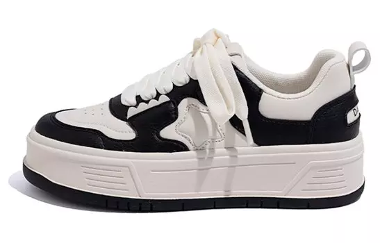 Кеды DAPHNE Skateboard Shoes Women's Low-Top, бежевый