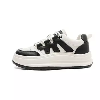 Кеды DAPHNE Skateboard Shoes Women's Low-Top, бежевый