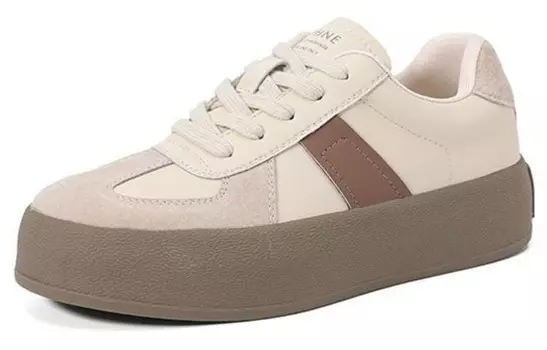 Кеды DAPHNE Skateboard Shoes Women's Low-Top, черный