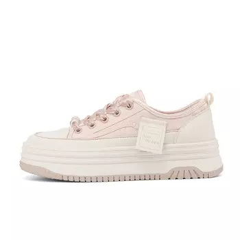 Кеды DAPHNE Skateboard Shoes Women's Low-Top, розовый