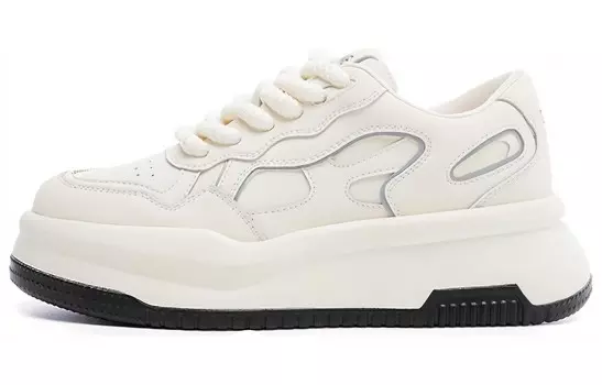 Кеды DAPHNE Skateboard Shoes Women's Low-Top, бежевый