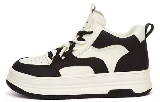 Кеды DAPHNE Skateboard Shoes Women's Low-Top, черный