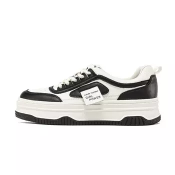 Кеды DAPHNE Skateboard Shoes Women's Low-Top, черный