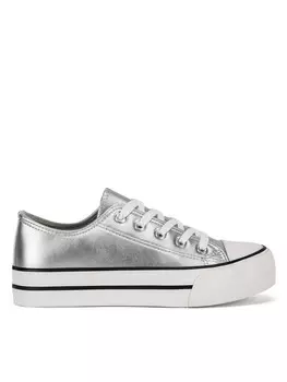 Кеды DeeZee, серебряный