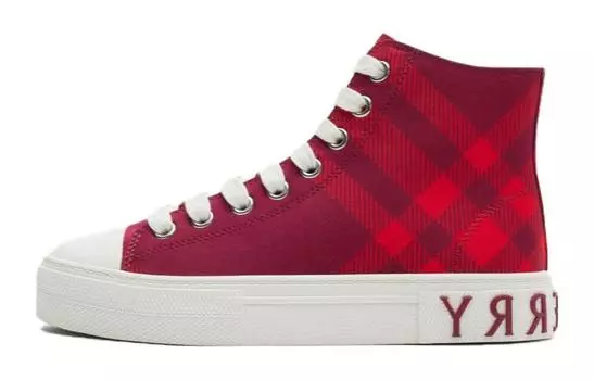 Кеды детские Burberry, красный