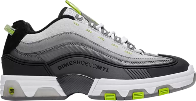 Кеды Dime x Legacy OG Grey Neon 95, серый