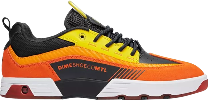 Кеды Dime x Legacy S Red Orange, красный