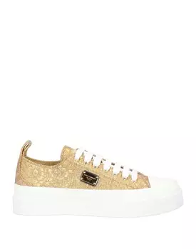 Кеды Dolce&Gabbana, золото