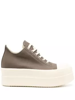 Кеды Double Bumper Rick Owens DRKSHDW, нейтральный цвет