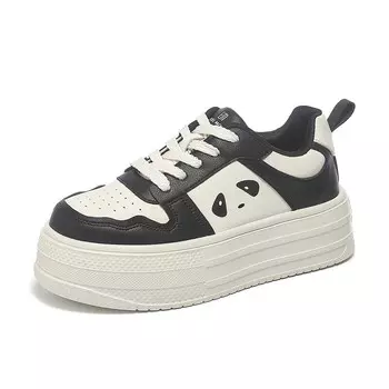 Кеды EXULL Q Skateboard Shoes Women's Low-Top, черный