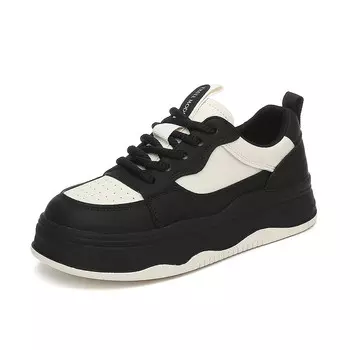 Кеды EXULL Q Skateboard Shoes Women's Low-Top, черный