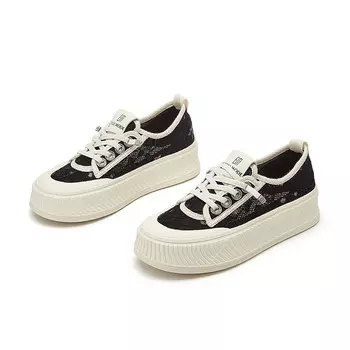 Кеды EXULL Q Skateboard Shoes Women's Low-Top