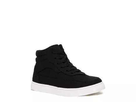 Кеды Fabkids Pieced высокие, черный