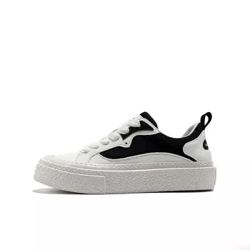 Кеды FAIRWHALE Skateboard Shoes Men Low-Top, черный