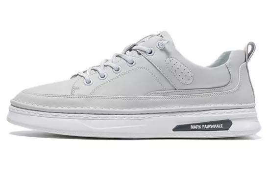 Кеды FAIRWHALE Skateboard Shoes Men Low-Top, цвет Raw White