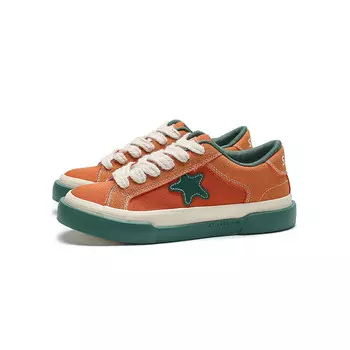 Кеды Forever 21 Skateboarding Shoes Unisex Low-top, цвет Carrot