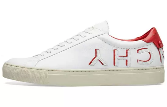 Кеды Givenchy Urban Skateboarding, белый / красный