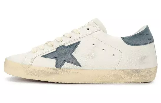 Кеды Golden Goose Super-Star, белый / синий