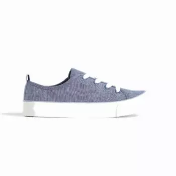 Кеды H&M Canvas Sneakers, светло-синий
