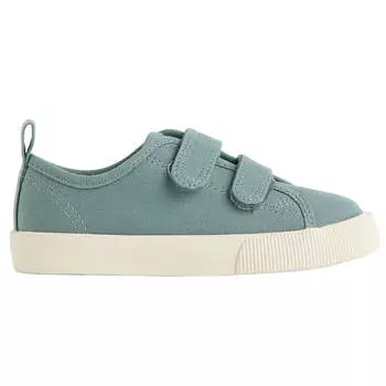 Кеды H&amp;M Canvas, светло-зеленый/белый