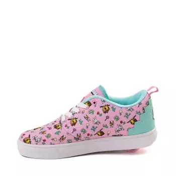 Кеды Heelys x Minecraft Pro 20 Skate Shoe, цвет Pink/Aqua