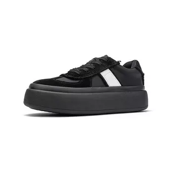 Кеды Help Skateboard Shoes Women's Low-Top, черный