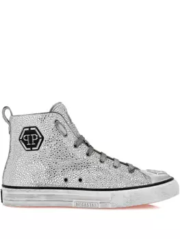 Кеды Hexagon Philipp Plein, белый
