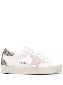Кеды Hi Star с блестками Golden Goose, белый