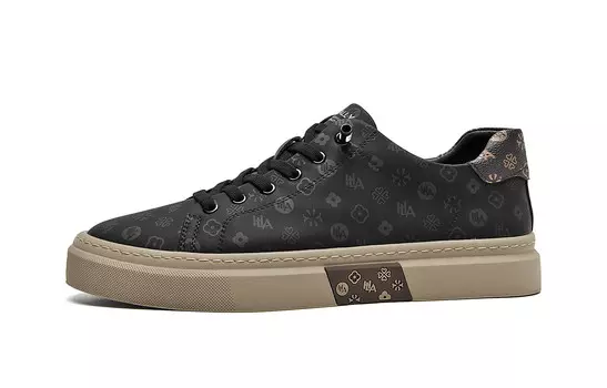 Кеды HLA Skateboard Shoes Men Low-Top, серый