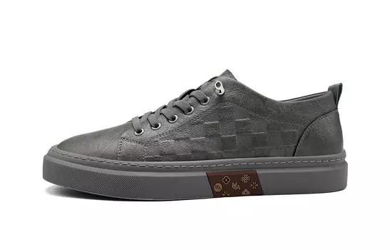 Кеды HLA Skateboard Shoes Men Low-Top, хаки