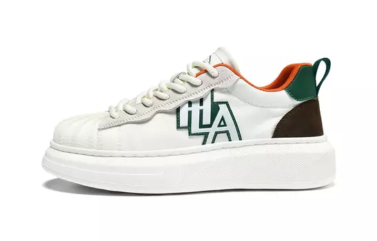 Кеды HLA Skateboard Shoes Men Low-Top, бежевый