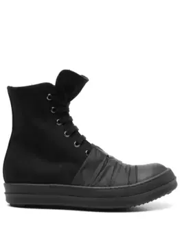 Кеды из канваса Rick Owens DRKSHDW, черный
